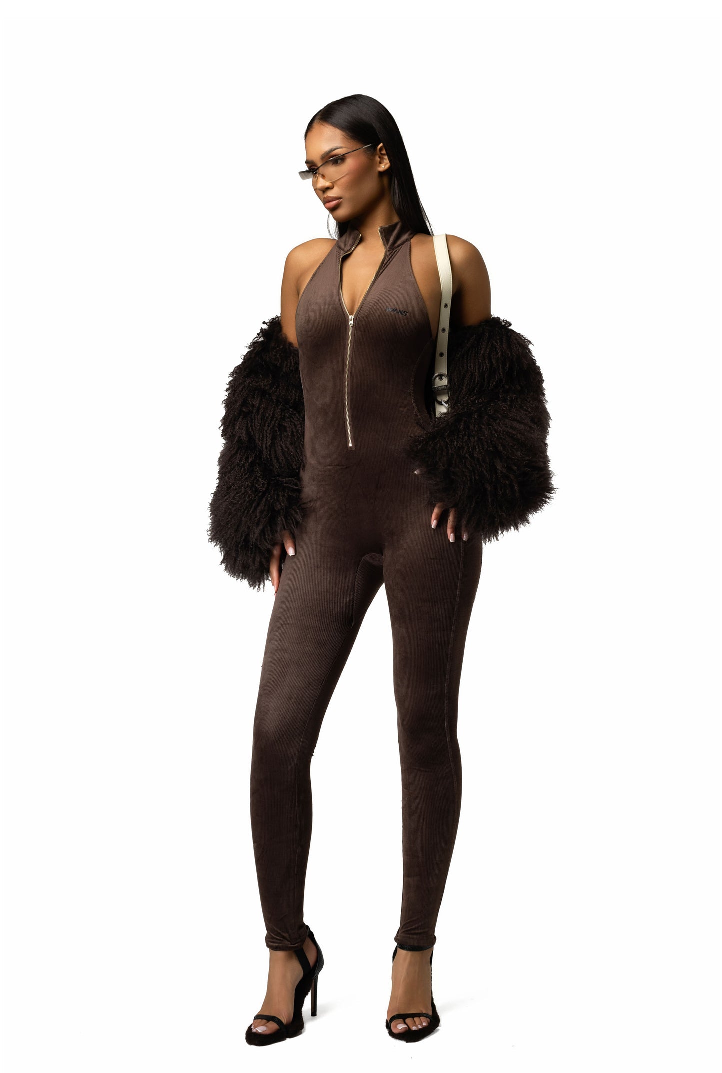 RAZOR JUMPSUIT - BROWN