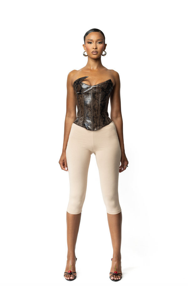 ALTA CORSET - SNAKESKIN